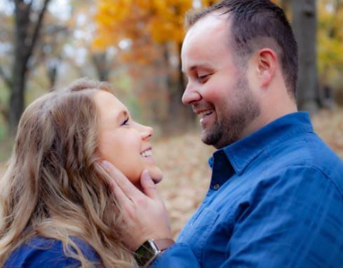 Anna Renee Duggar with her husband Josh Duggar.